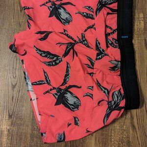 Janji Shorts Women’s Medium Afo Middle 3" Running Shorts, Psychotropic Flower